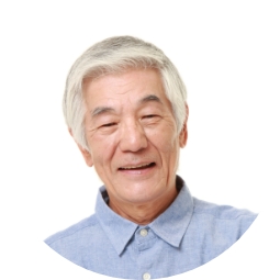 イメージ：70代 男性の場合